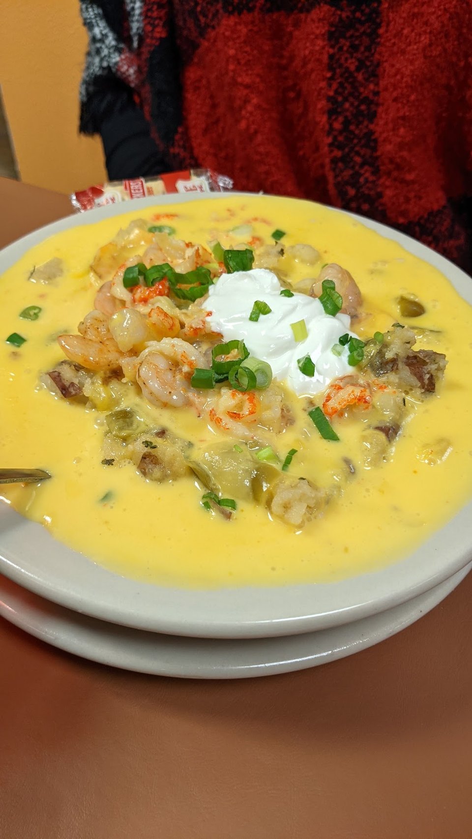 Shrimp Crab and Corn Bisque